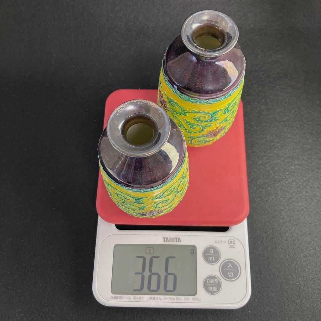 永楽善五郎　黄交趾内銀酒器　高さ12.5㎝/365g 本Y5-0517☆トコチ 永楽善五郎 黄交趾内銀酒器 高さ12.5㎝/365g 本Y5-0517☆トコチ