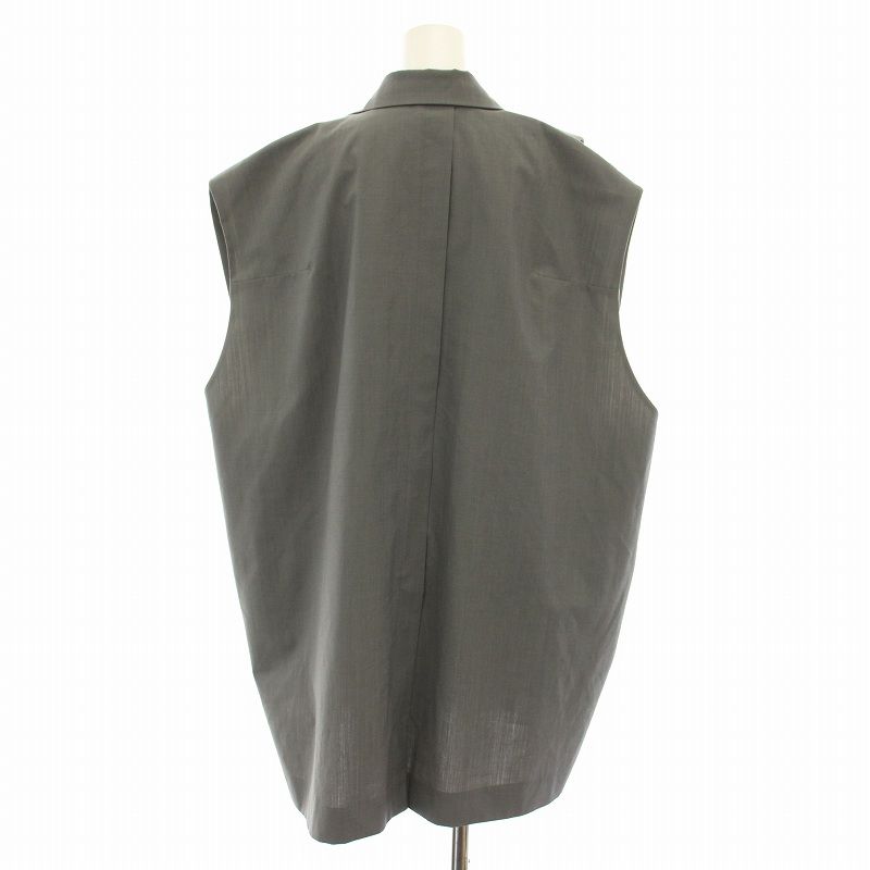 【UJOH/ウジョー】6 BW Slit ベスト UJOH（ウジョー）の「【UJOH/ウジョー】《STUDIOUS別注