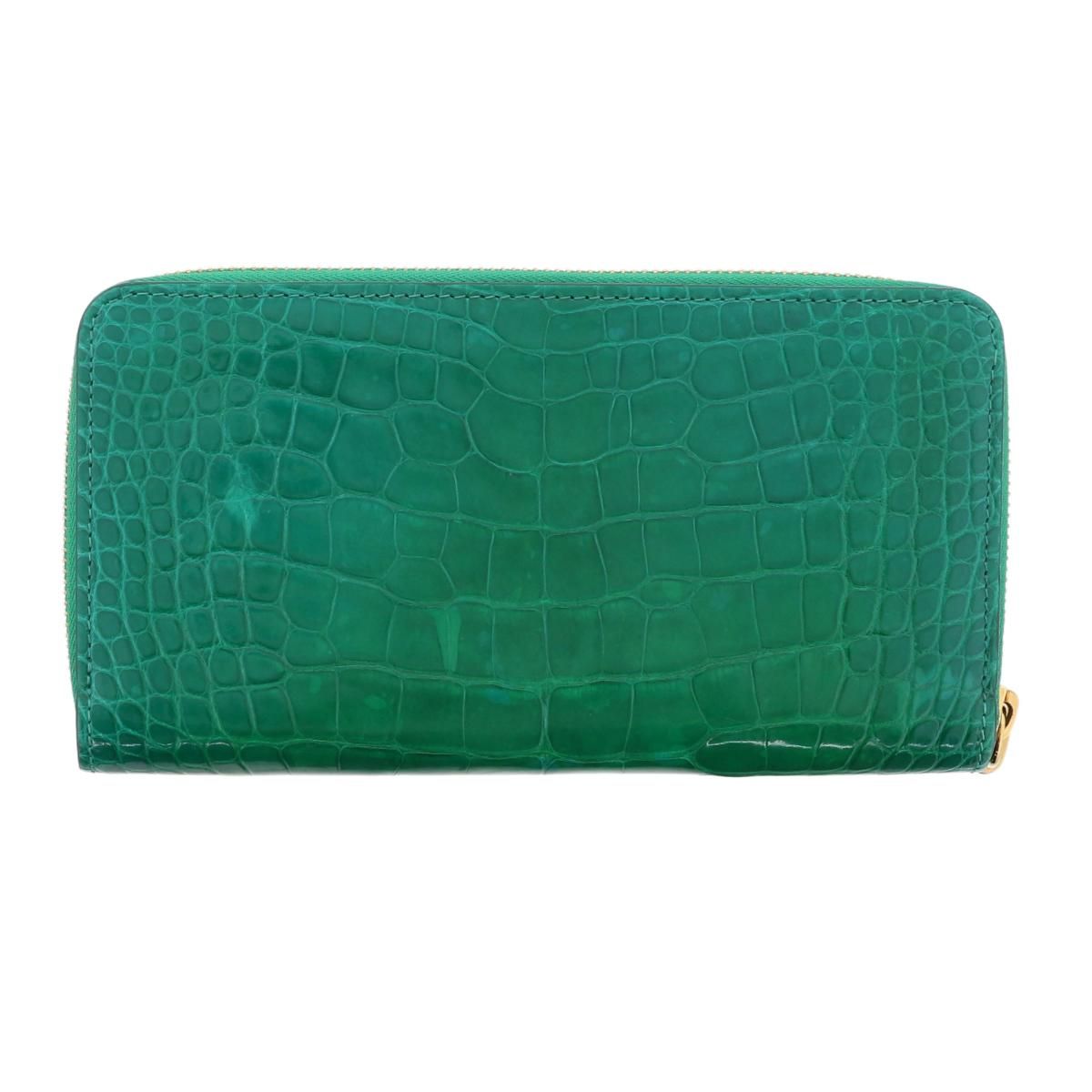 Louis Vuitton クロコダイル ジッピーウォレット 長財布 N94451 ルイヴィトン☆ジッピー・ウォレット・パドロック クロコダイル