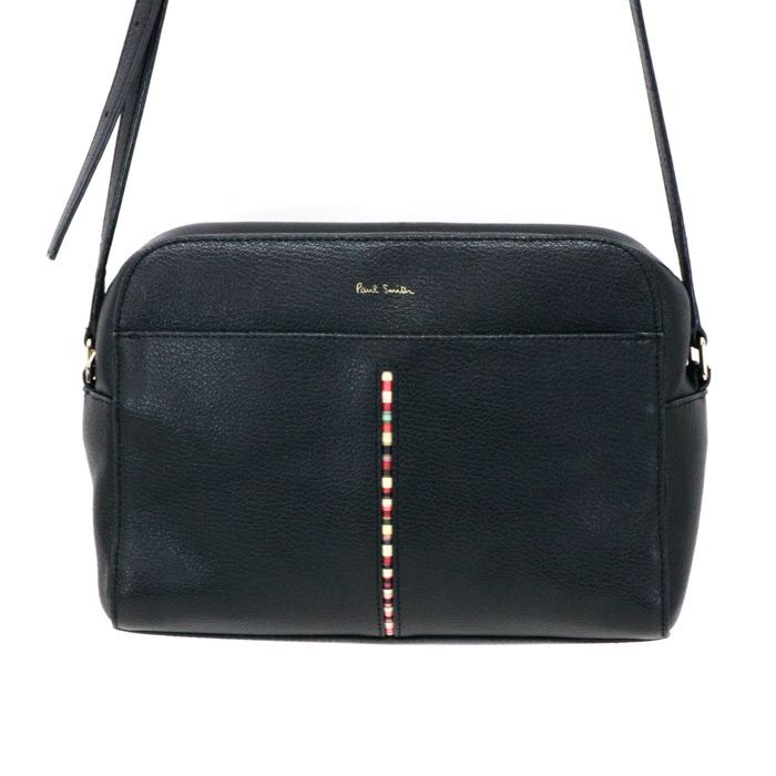 美品 Paul Smith ポールスミス ショルダーバッグ インセット レザー Paul Smith ポールスミス バッグ レディース ショルダーバッグ