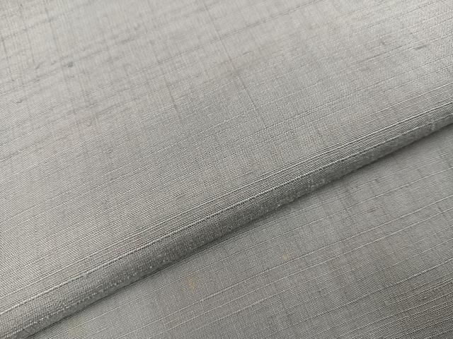 平和屋着物○結城紬 色無地 利休鼠色 正絹 逸品 AAAZ2436ph - メルカリ