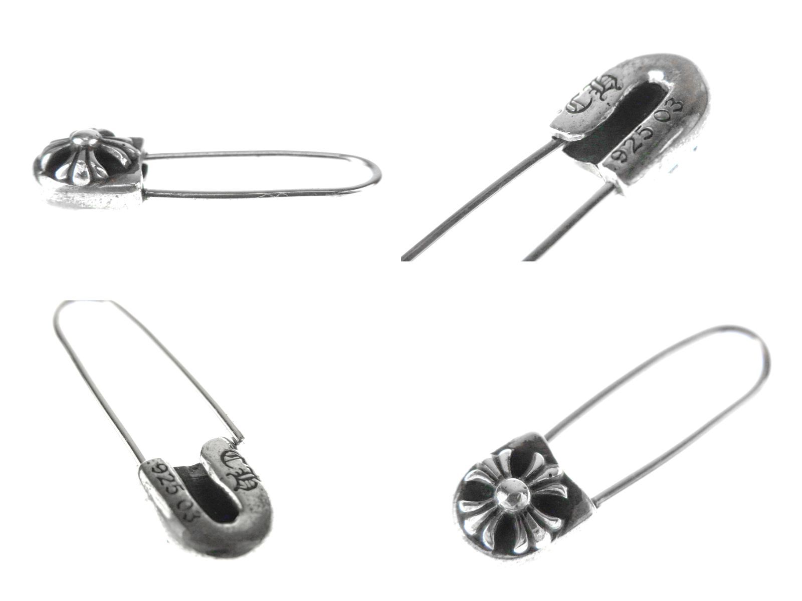 クロムハーツ セイフティピン ピアス CHROME HEARTS クロムハーツ ピアス セーフティーピン CH