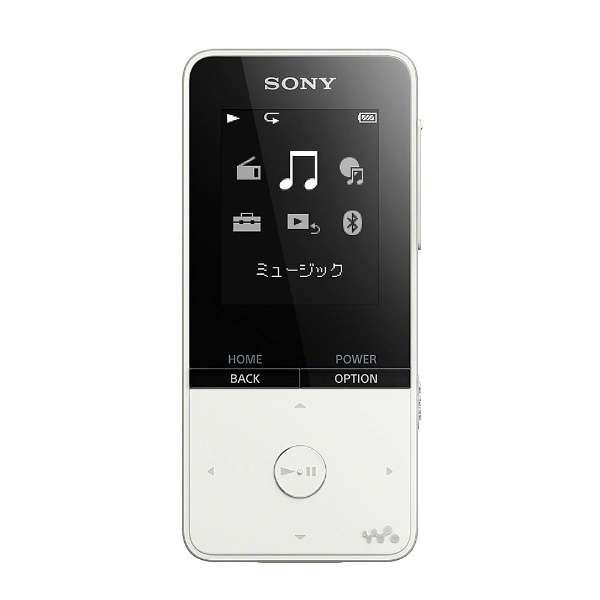 ソニー(SONY) ウォークマン Sシリーズ 16GB NW-S315 : MP3プレーヤー Bluetooth対応  ホワイト