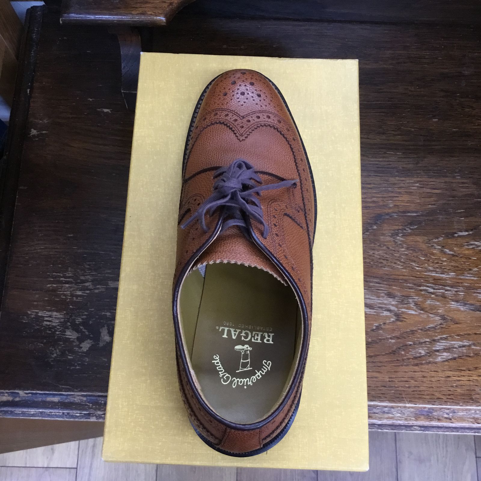 高級ラインREGAL REGAL インペリアルグレード 2235 ウイングチップ