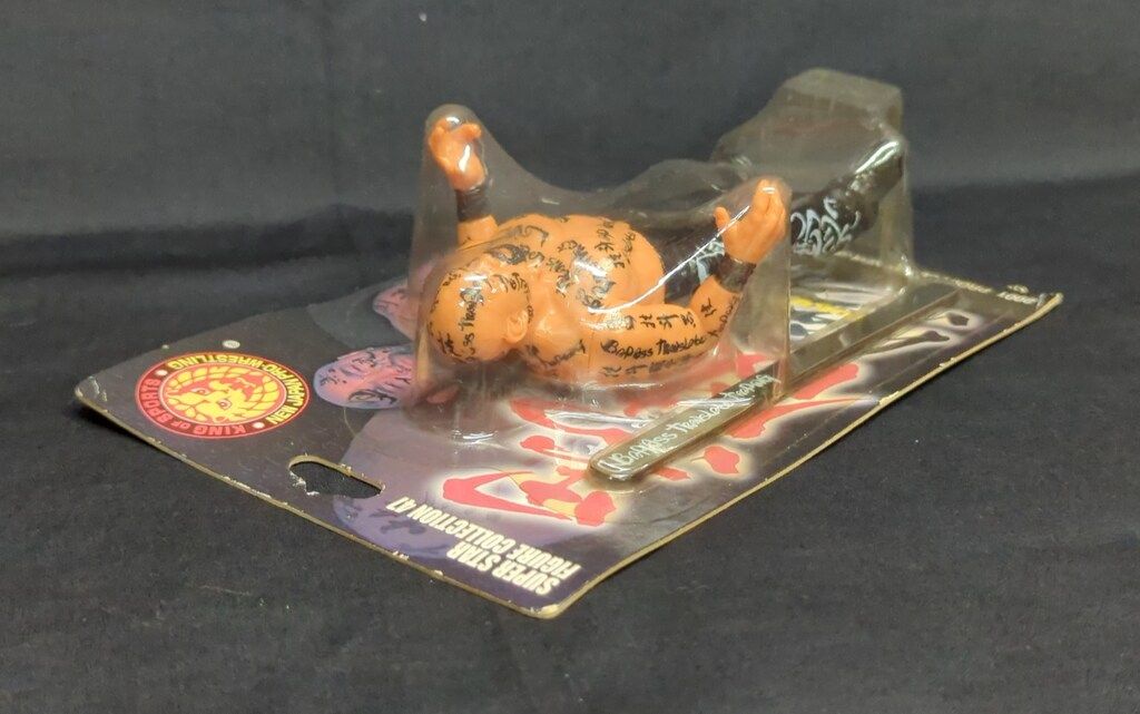 ▼【未開封】新日本プロレスリング スーパースターフィギュアコレクション 獣神サンダー・ライガー グレート・ムタ 金本浩二△1394N9/13 未使用品 闘魂SHOP SUPER STAR FIGURE COLLECTION 29 新日本プロレス