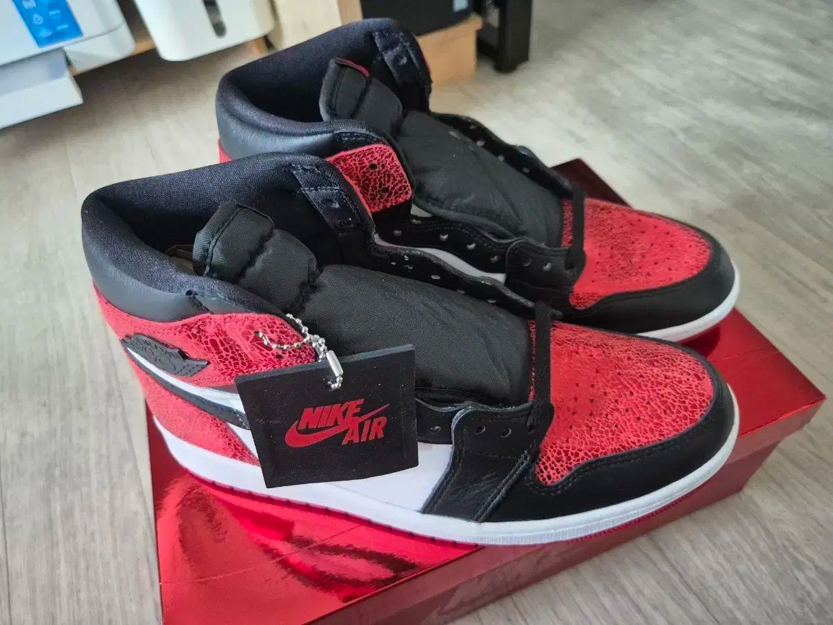 w285 m280 W ジョーダン 1 レトロ ハイ OG ルビー スタジャン レッド ブラック