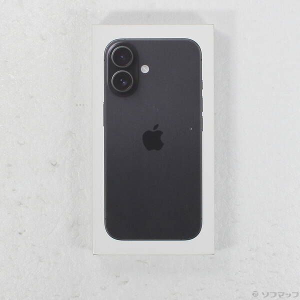 中古品〕 iPhone16 128GB ブラック MYDQ3J／A SIMフリー【262