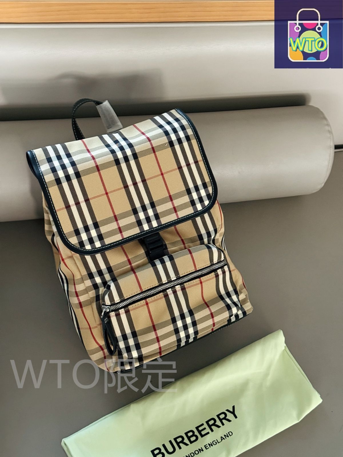 今日特価】Burberry バーバリー キッズ デニム バックパック