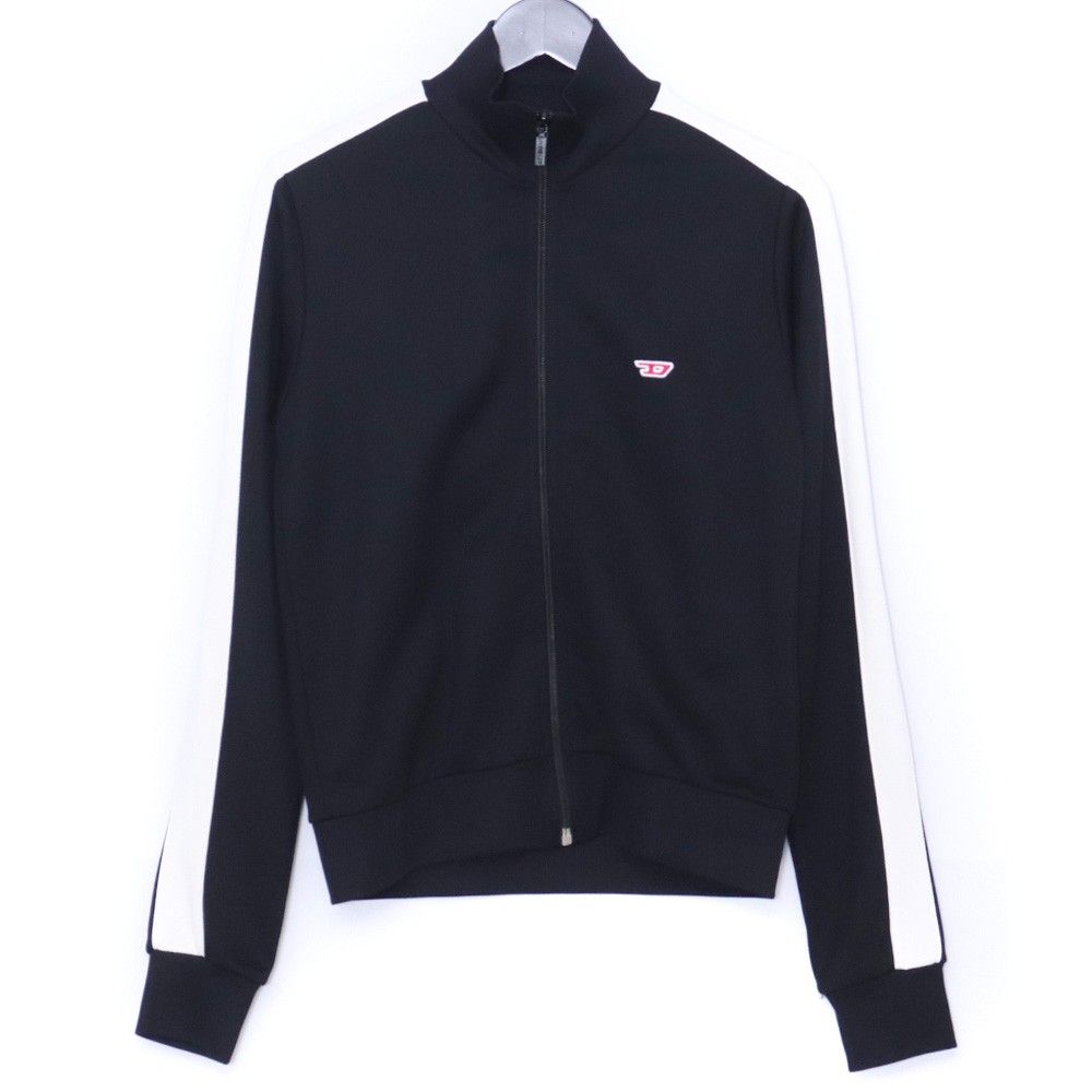 DIESEL ジップアップ トラックジャケット Sサイズ ブラック 0DLAA