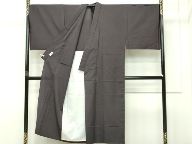 平和屋本店■極上　男性　キングサイズ　お召　単衣　縞　逸品　CZAA2420s5 平和屋本店□極上 男性 キングサイズ お召 単衣 縞 逸品 CZAA2420s5