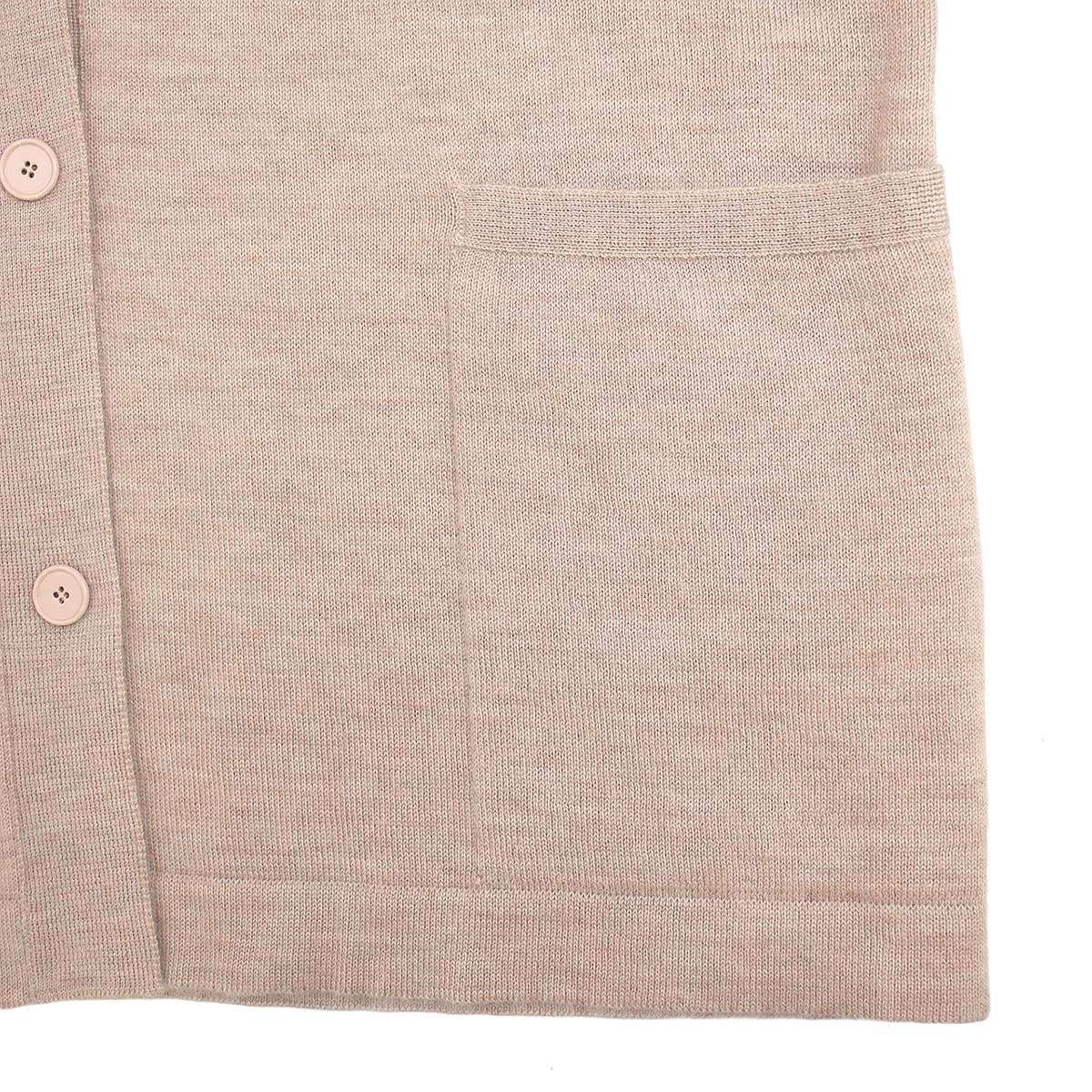 HERMÈS ピンク カーディガン・アンサンブル２枚カシミヤ 100% 美品 HERMÈS ピンク カーディガン・アンサンブル2枚カシミヤ 100% 美