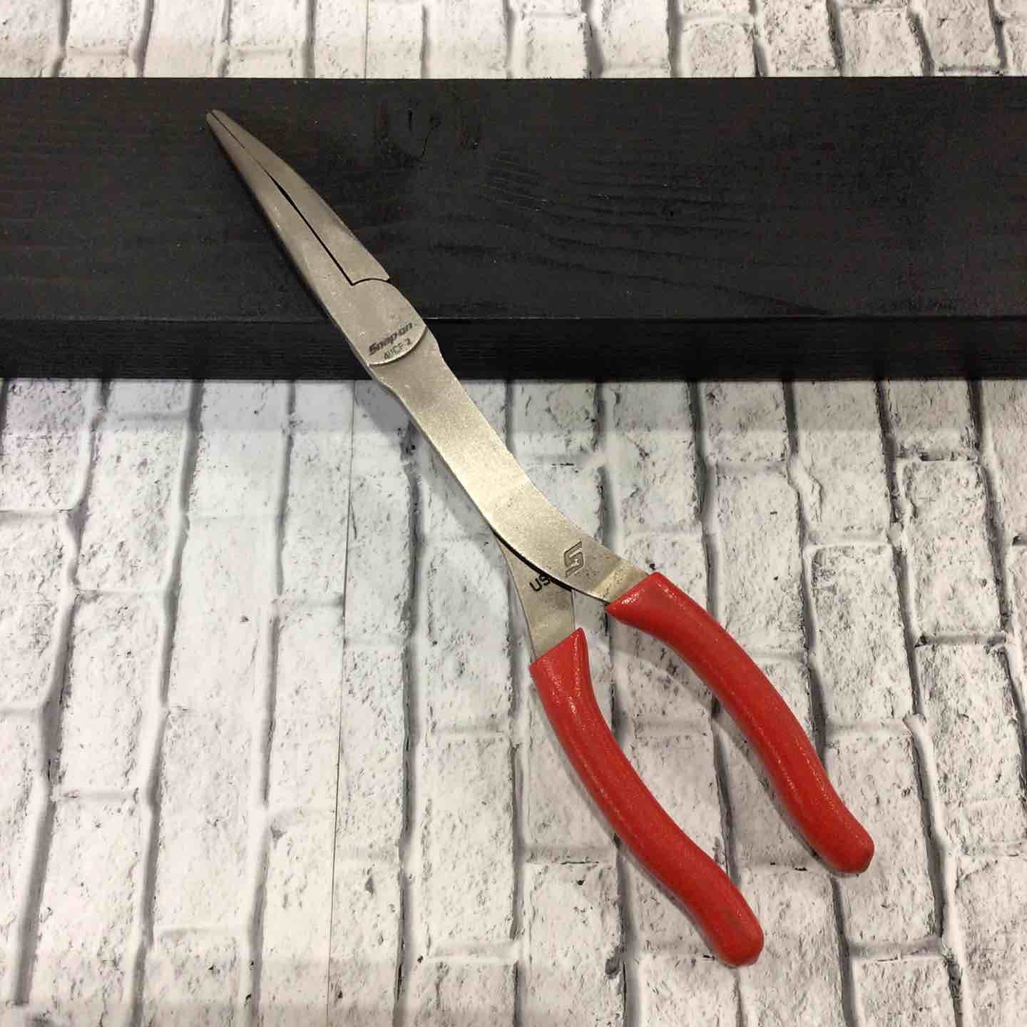 スナップオン Snap-on ロングリーチ35°ベントニードルノーズプライヤー 411CF 川口店