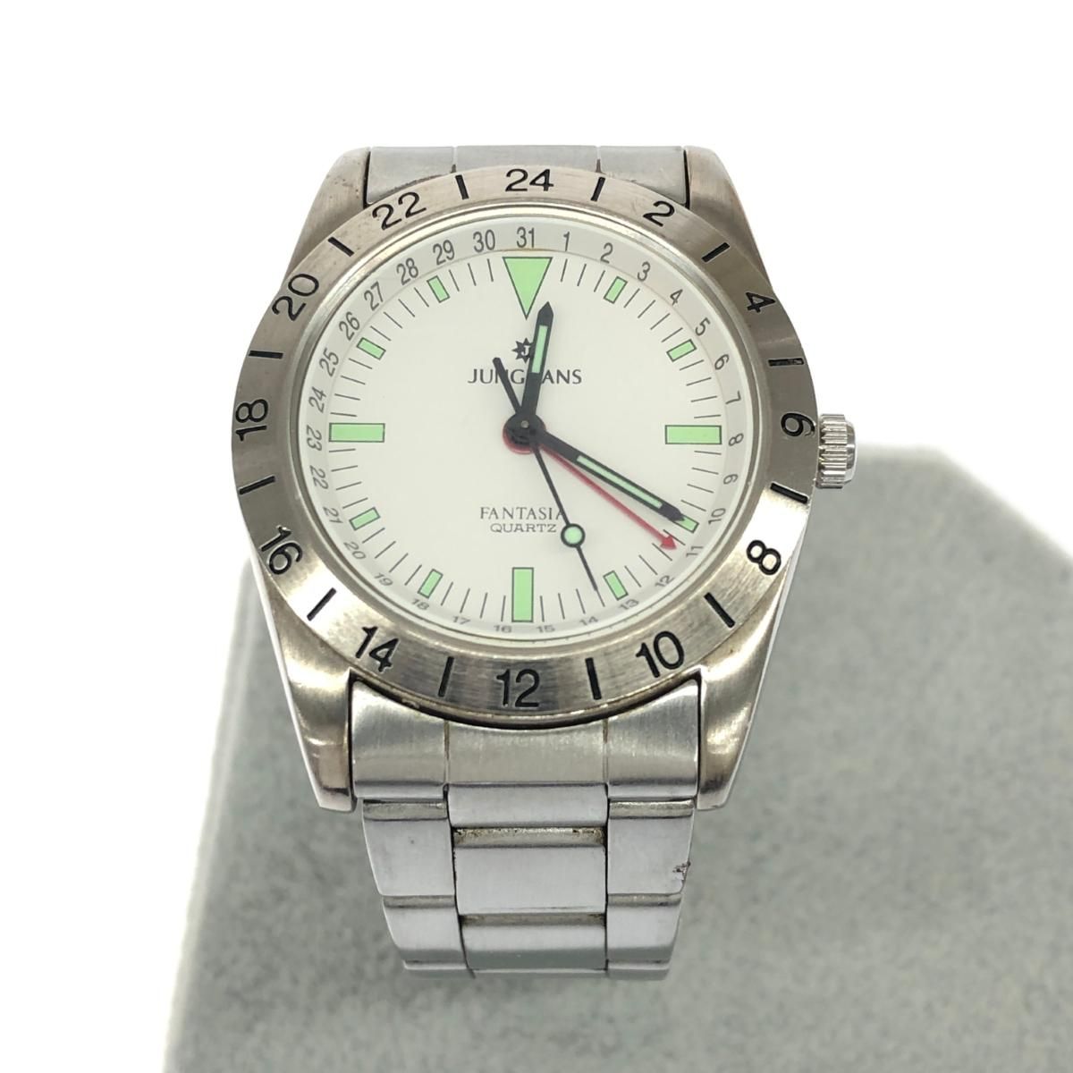 JUNGHANS ユンハンス ファンタジア 腕時計 JE-308M シルバーカラー 