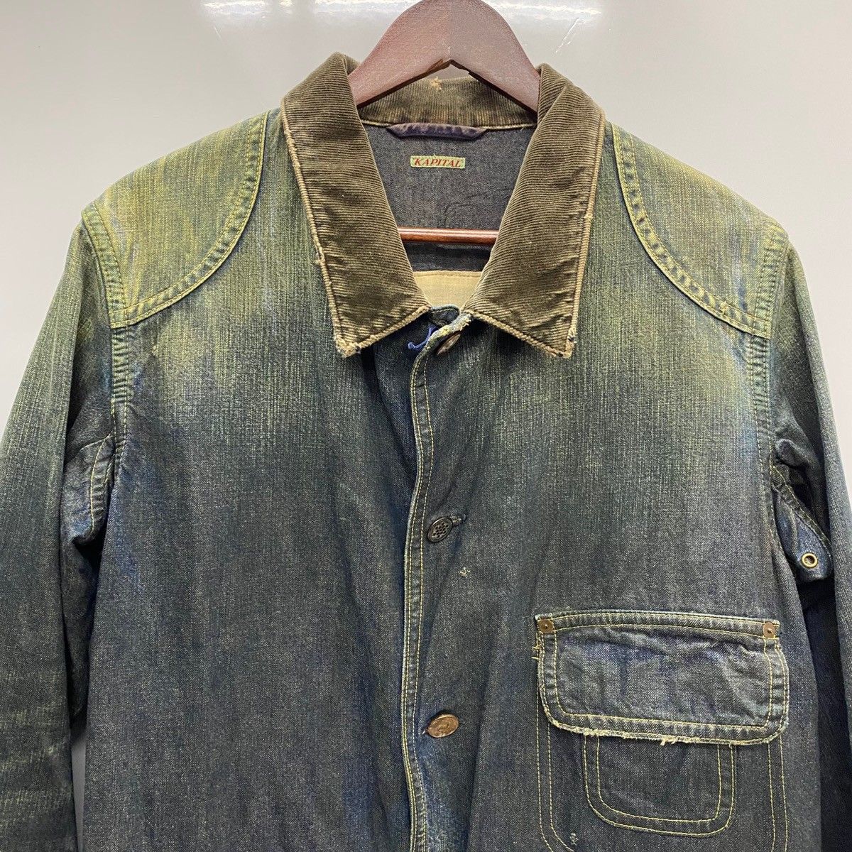 美品 Kapital キャピタル ハンティングジャケット キャピタル KAPITAL Kountry BORO Hunting Jacket Field Gun
