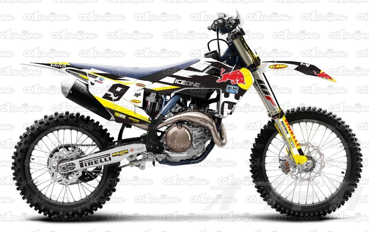 ハスクバーナ HUSQVARNA デカール ステッカー グラフィックキット