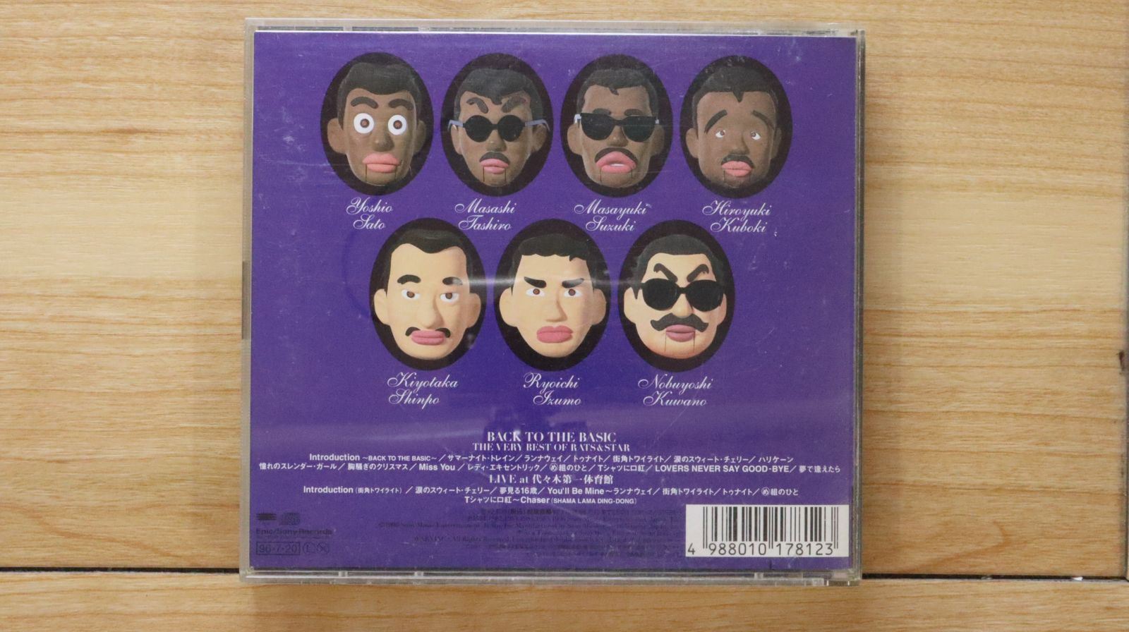 国内盤CD☆ラッツ＆スター/RATS&STAR□ BACK TO THE BASIC
