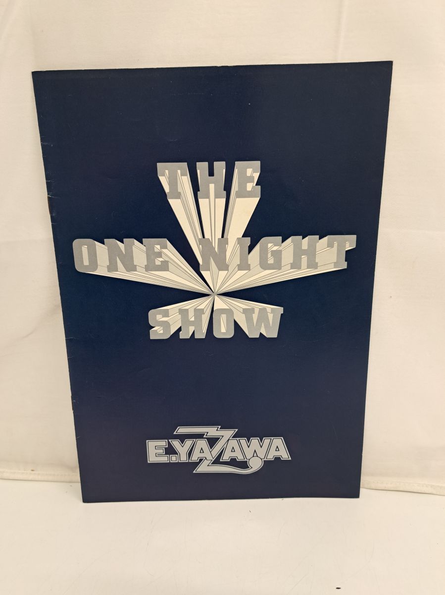 矢沢永吉コンサートパンフレット 1979年 THE ONE NIGHT SHOW