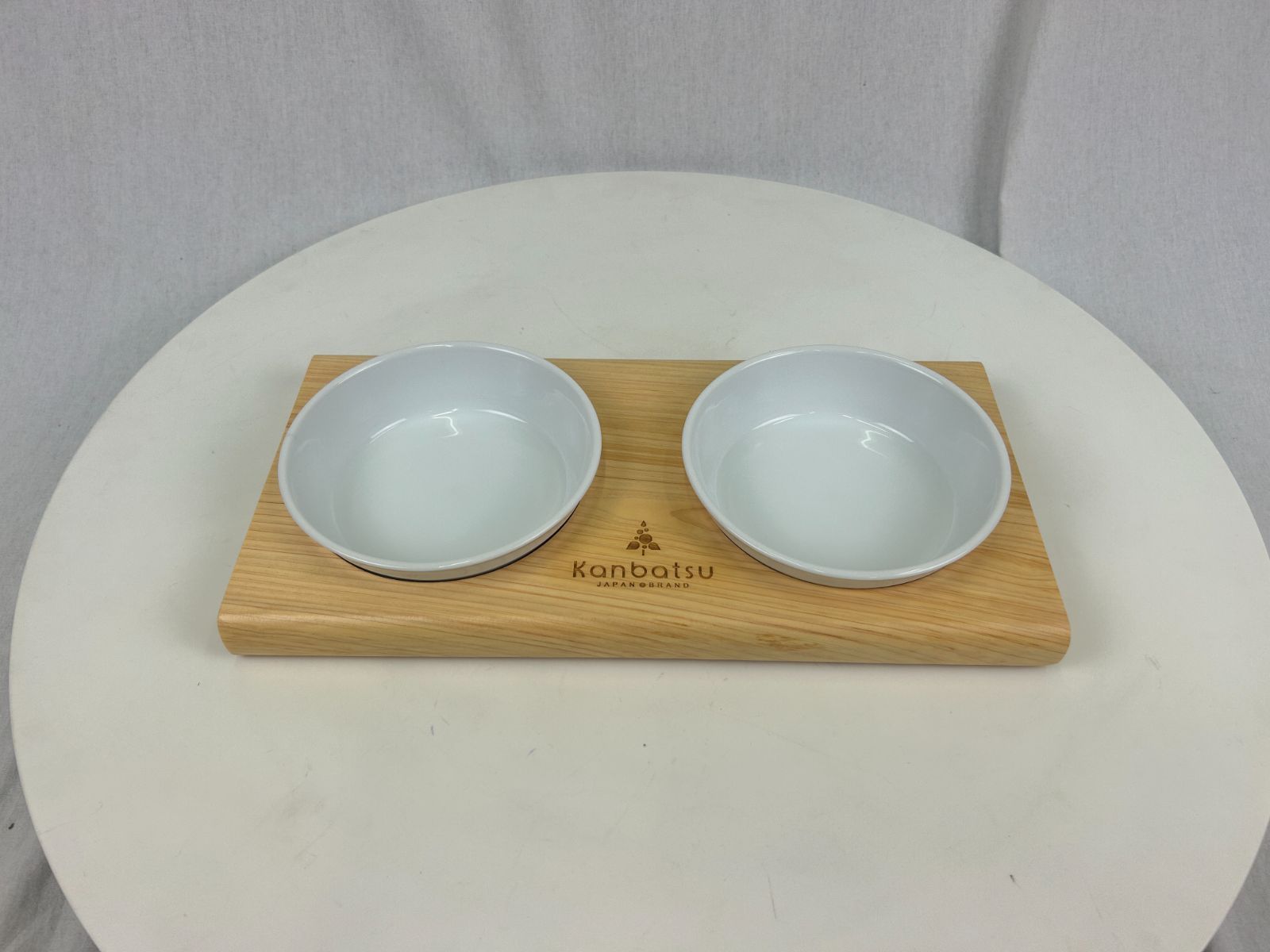 kanbatsu TWOMEAL double dish トゥーミール ダブルディッシュ 餌皿 フードボール