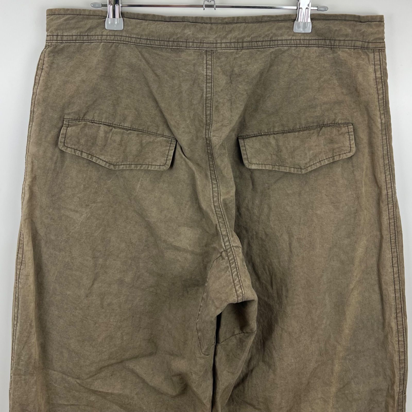  Y s 00 2003 ss archive grunge big pocket cargo pants 1 YQ-P 04-009 ワイズ ビッグポケット カーゴパンツ フェード グランジ 平成 アーカイブ ワークパンツ カーゴパンツ ペインターパンツ パンツ