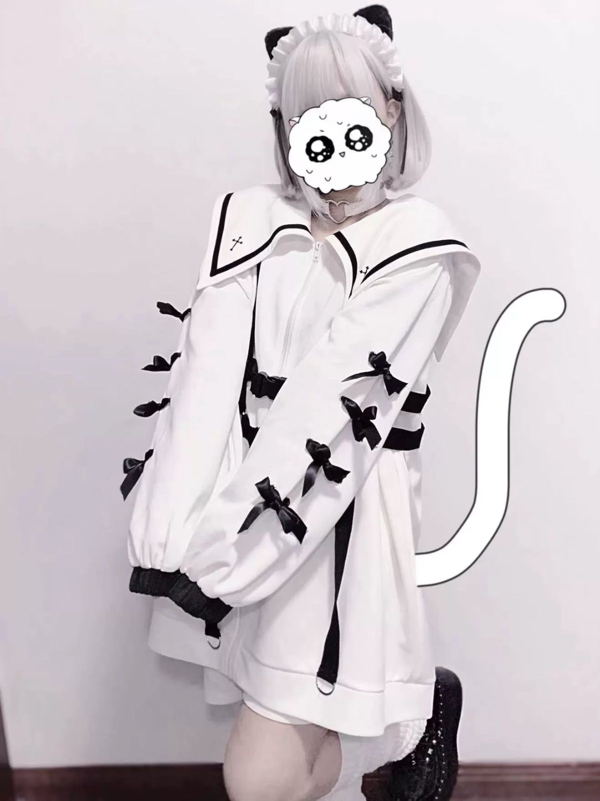 水色界隈 パーカー