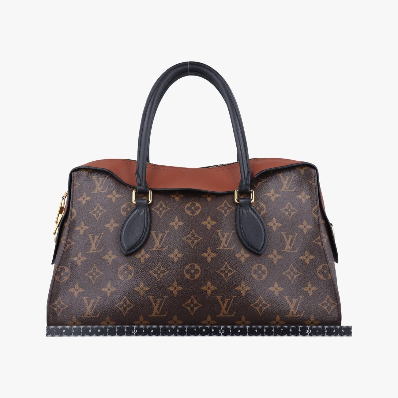 Vuittonテュイルリートートモノグラム ブラウン系×ベージュモノグラムキャンバス×カーフレザーM41456AA2119