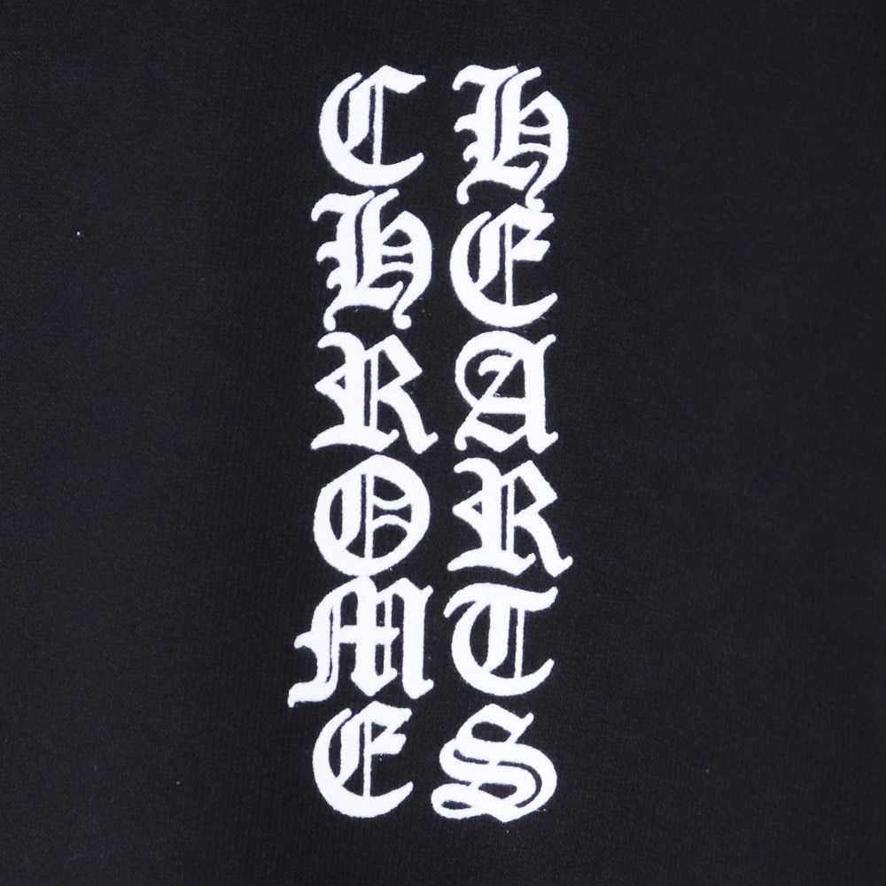 未使用 CHROME HEARTS バーチカルロゴプルオーバーパーカー XLサイズ 