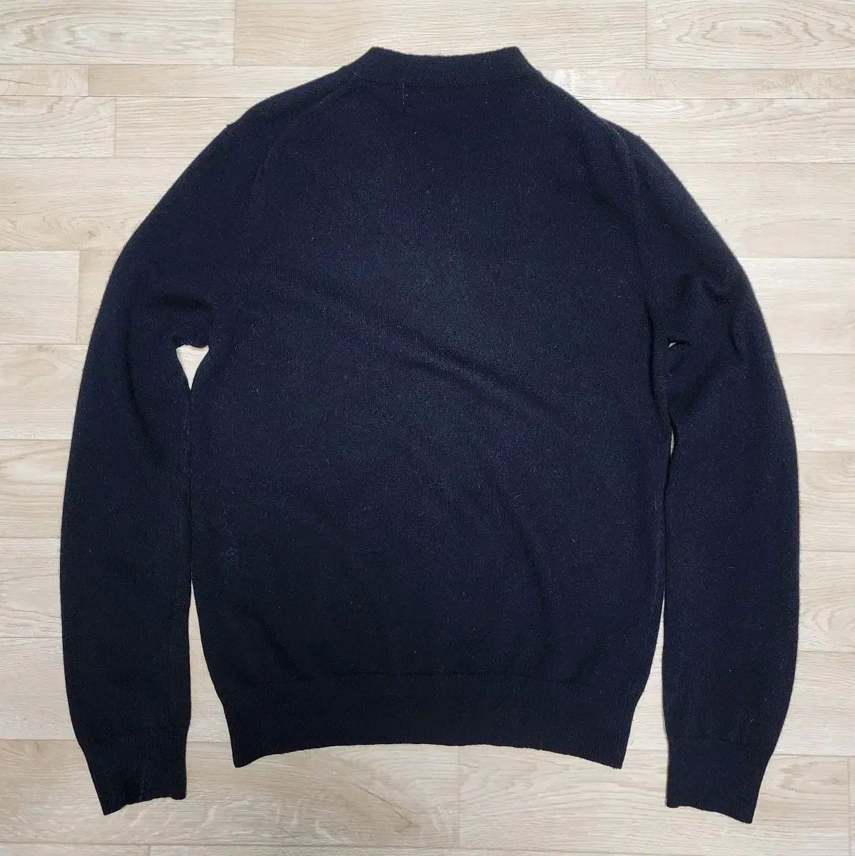 L 꼼데가르송 PLAY ウール カーディガン ブラック