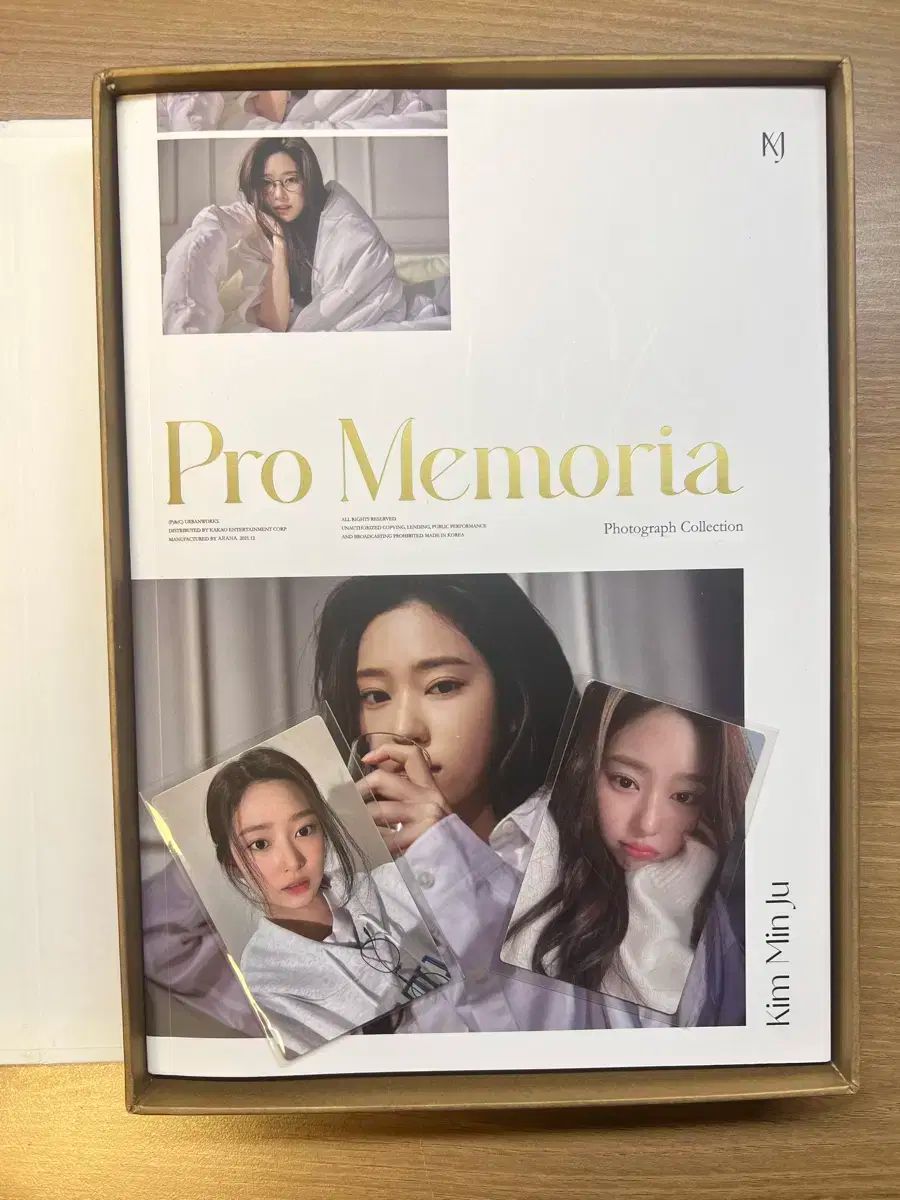 ミンジュ アルバム トレカ5枚】写真集 Pro Memoria 【公式通販】