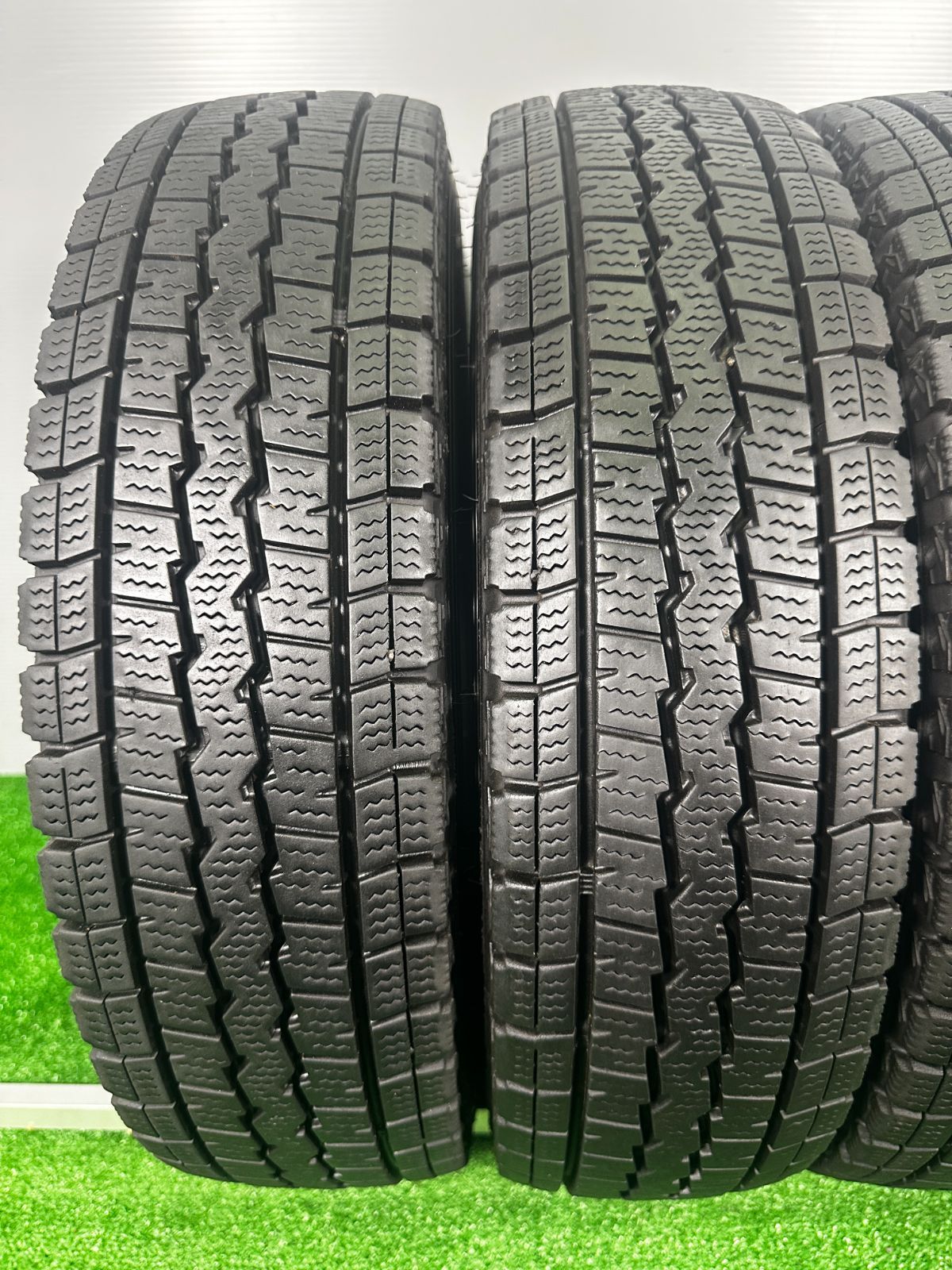 送料無料 ダンロップ 145/80R12 LT 中古 冬タイヤ スタッドレス 2 WINTER MAXX 在庫有 スタッドレスタイヤ 4本 145/80R12 86/84N