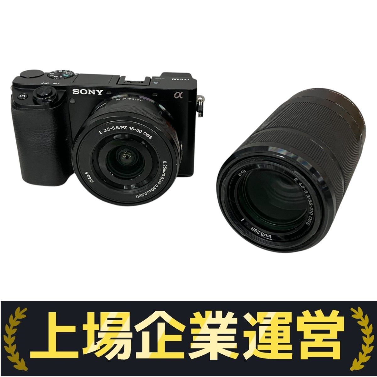SONY ILCE-6100 α6100 デジタル ミラーレス 一眼カメラ ダブル