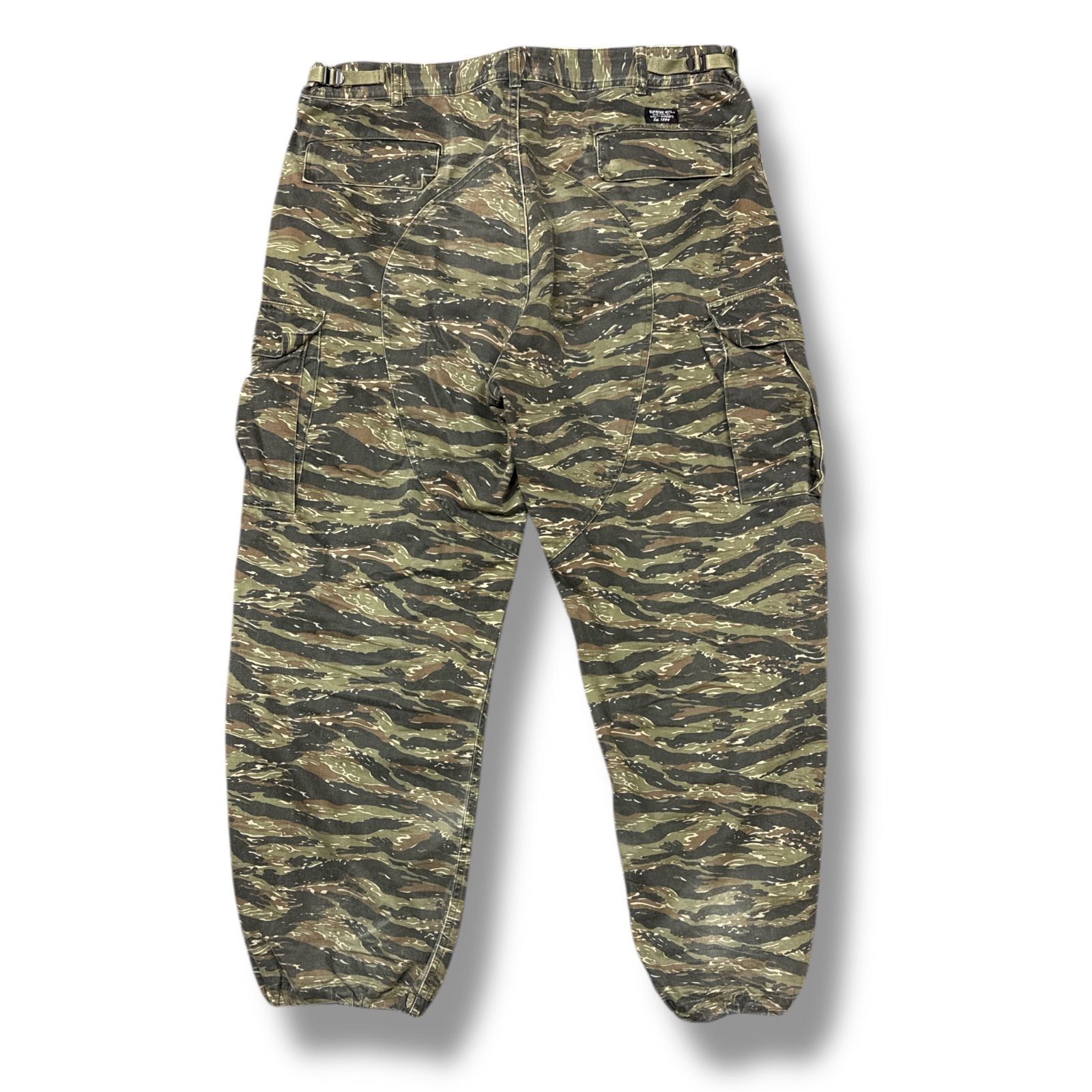 シュプリーム　タイガーカモ　パンツ　M 新品 Supreme(シュプリーム) カモ柄カーゴパンツ ブラウン×グレー