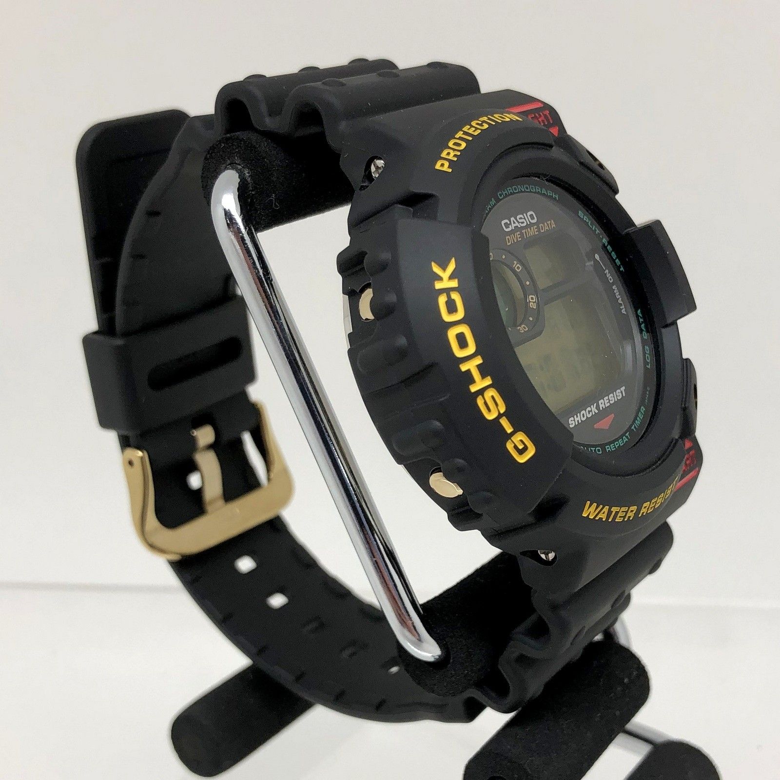 G-SHOCK ジーショック CASIO カシオ 腕時計 DW-6300 FROGMAN フロッグマン レストアサービス デジタル ブラック メンズ