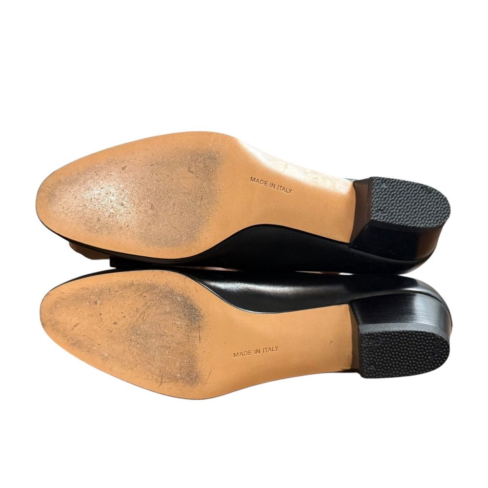 ローヒール パンプス