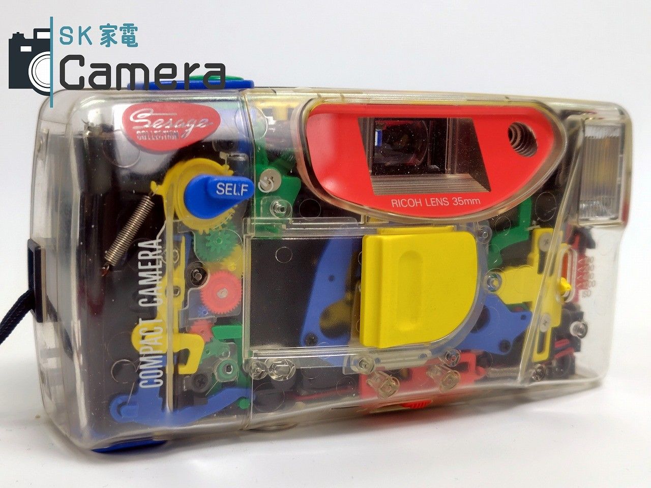 マイクリスタル　フィルムカメラ　バンダイ　リコー マイクリスタル フィルムカメラ バンダイ リコー