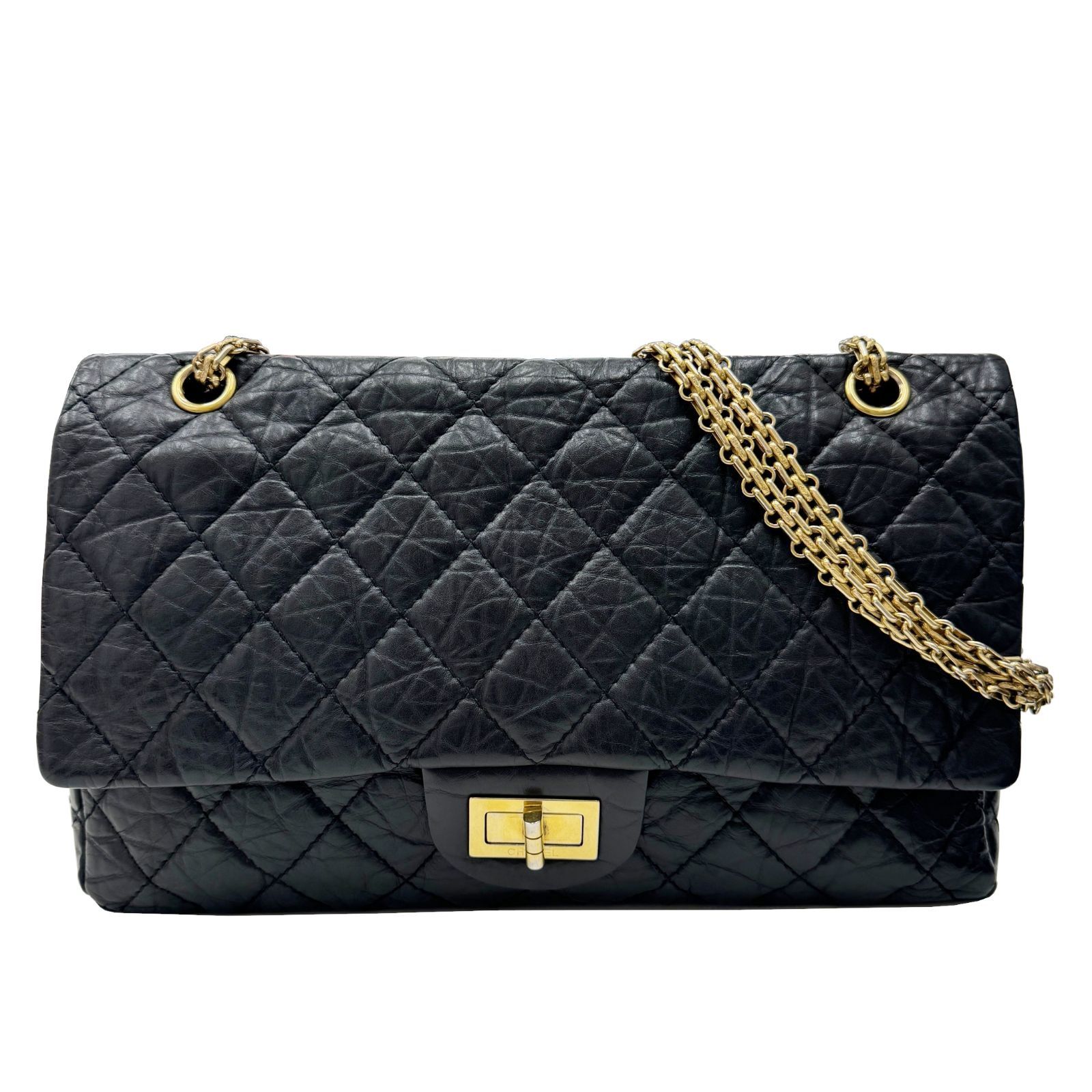 シャネル CHANEL マトラッセ 2.55 ヴィンテージ 1番台ダブルチェーン 