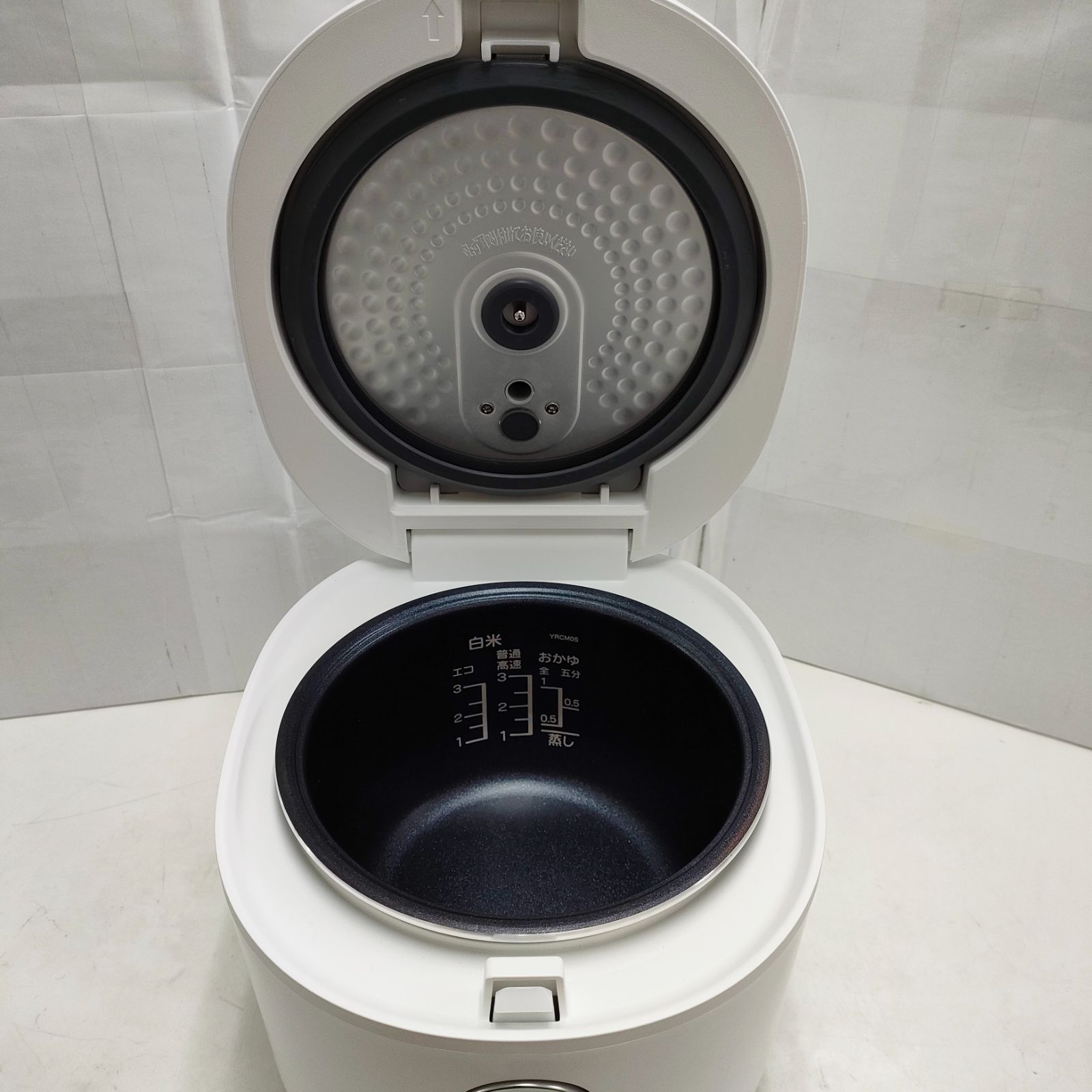 YAMADA SELECT 炊飯器 YRC-H05J1(UW) ３合炊き YAMADA SELECT 炊飯器 YRC-H05J1(UW) 3合炊き - メルカリ
