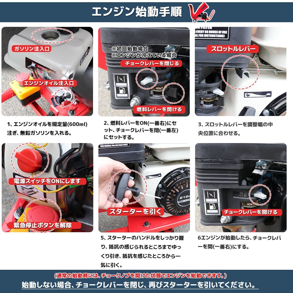 エンジン式粉砕機 7.5馬力 排気量212cc 粉砕最大処理径70mm ウッド