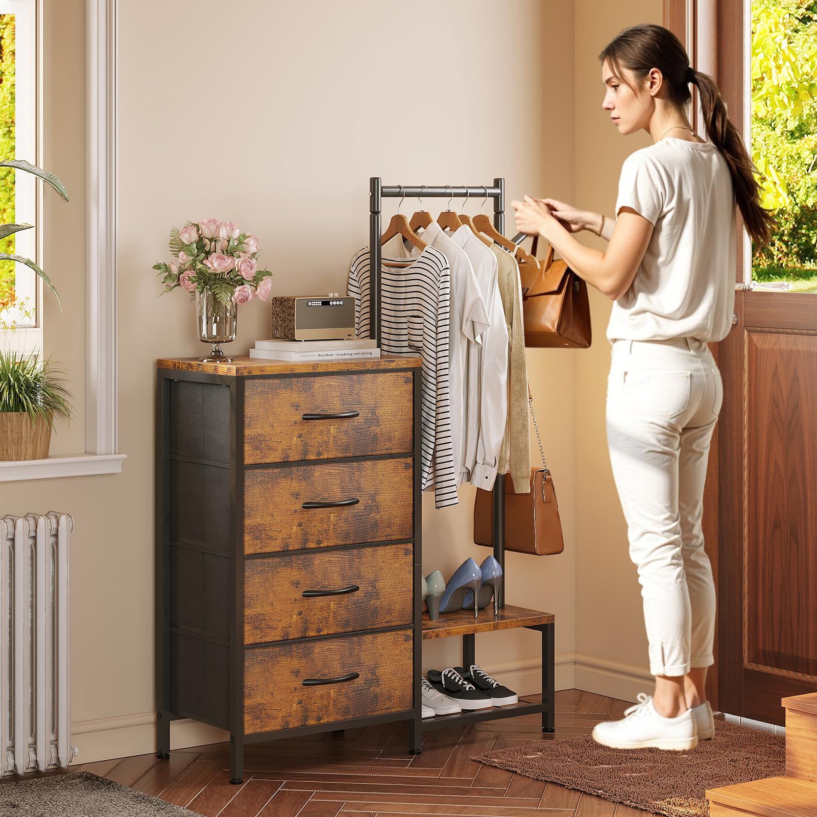 幅75×奥行30cm 洋服収納