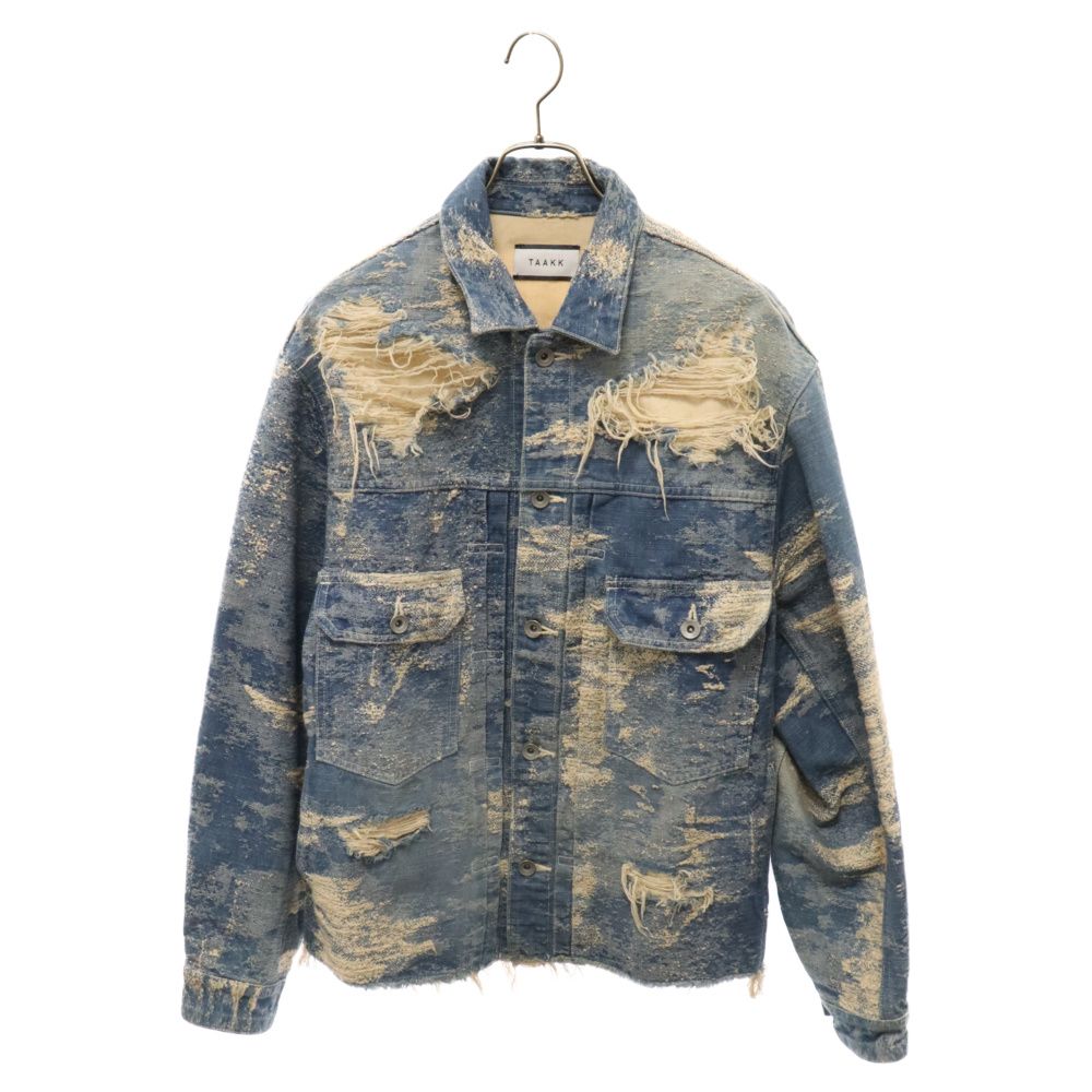 TAAKK (ターク) DENIM JACKET DESTROY デストロイ加工 デニム 
