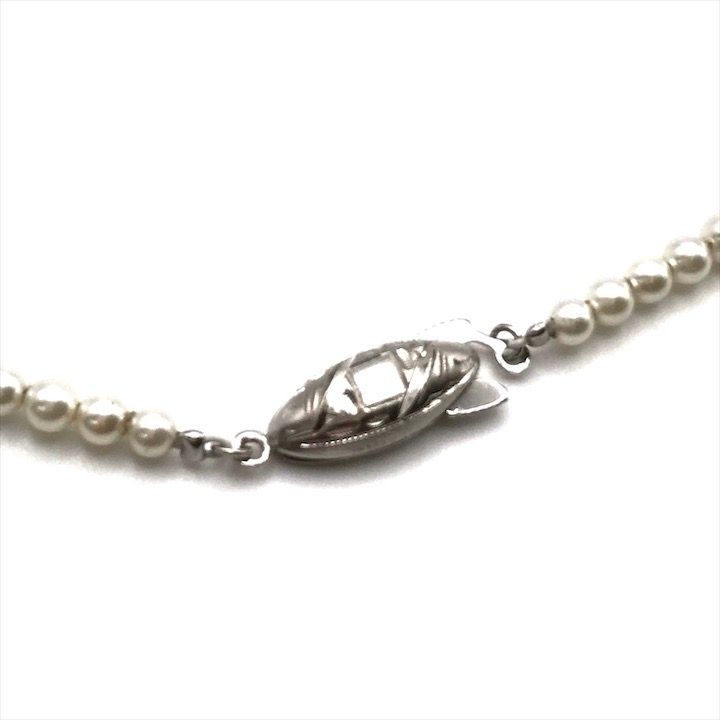大粒美品✨あこや真珠パールネックレス 約8.1mm 本真珠 SILVER刻印あり 鏡面✨超大珠】あこや真珠 ネックレス 8.4-8.9 SILVER刻印