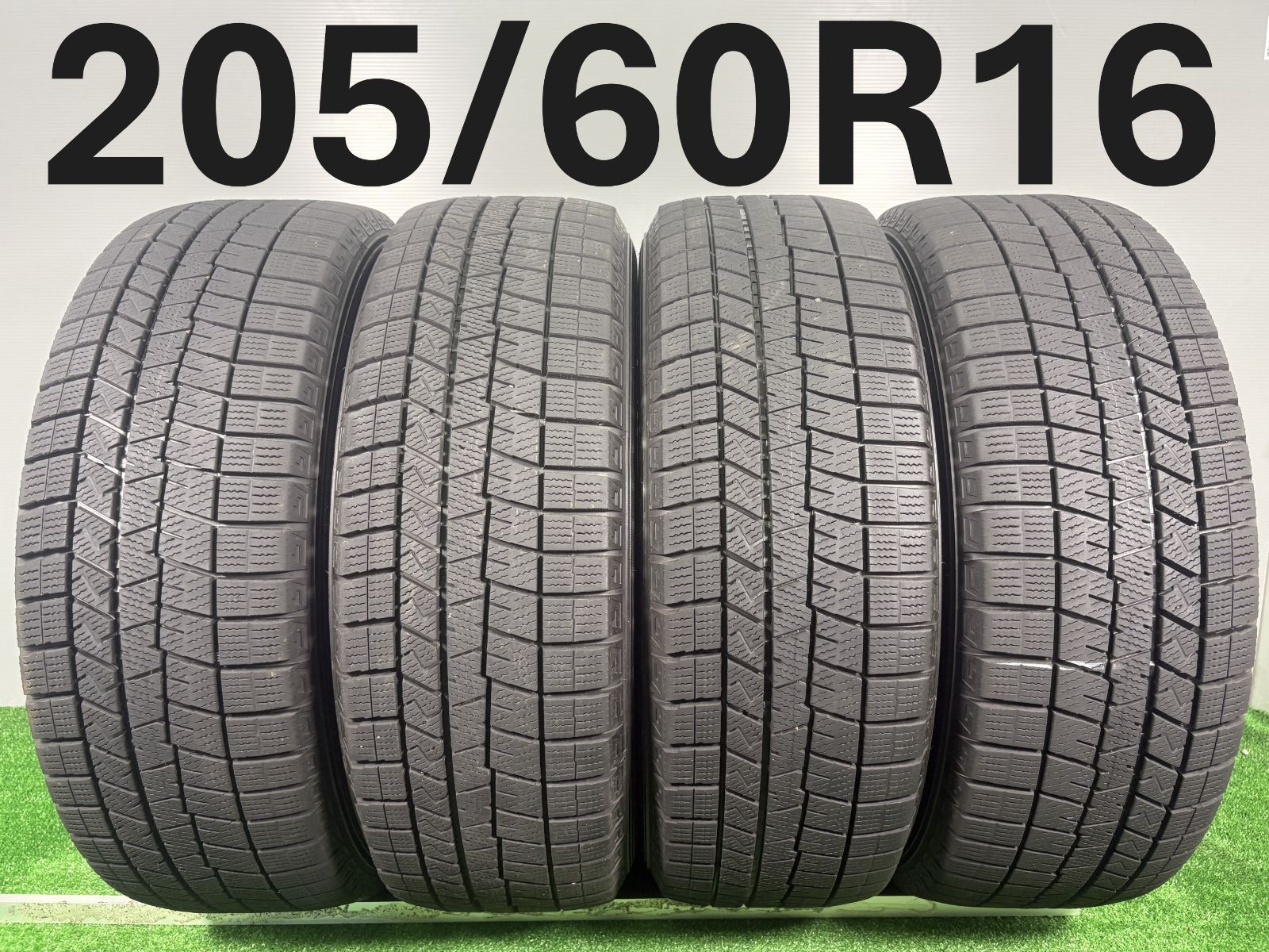 送料無料 205|60R16 ダンロップ WM03 2020年製 4本 冬タイヤ スタッドレス TA665