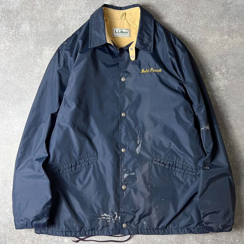 雰囲気系 80s LLBean チンストラップ ナイロン コーチ