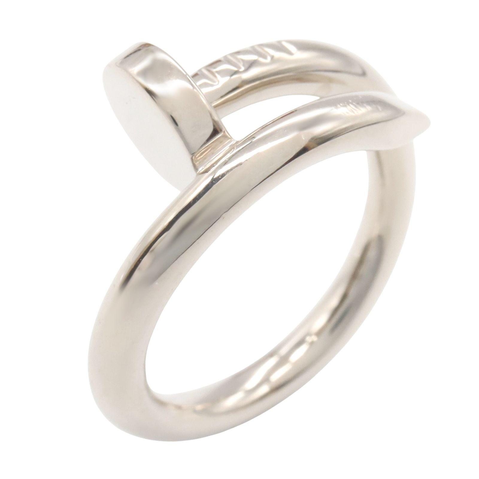 カルティエ CARTIER リング 指輪 ジュスト アン クル リング B4099249 K18WG ホワイトゴールド ジュスト アン クル リング レディース Used A
