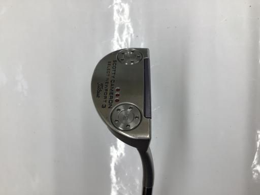 タイトリスト SCOTTY CAMERON select NEWPORT 3 2018 34インチ パター PT スチール フレックスその他 メンズ 男性用 右利き 右用 Cランク ゴルフクラブ