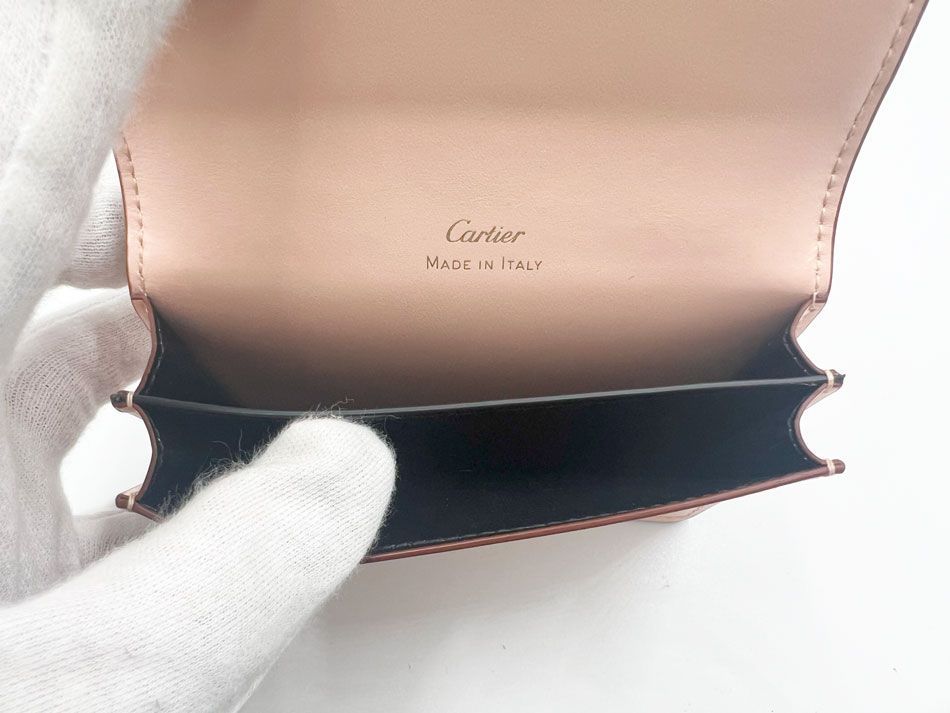 カルティエ C ドゥ カルティエ シンプルカードホルダー名刺入れ