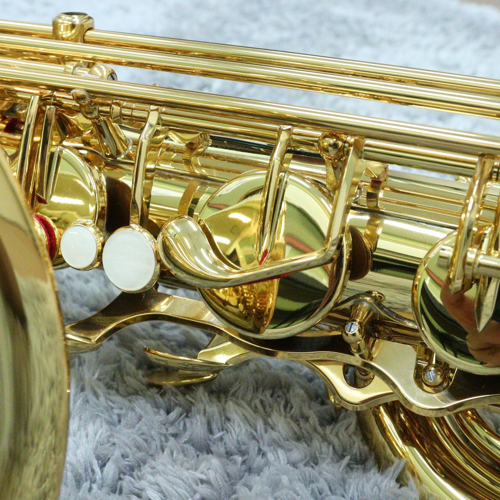 現物画像/即納可能！】YAMAHAバリトンサックス YBS-62 サックス 彫刻