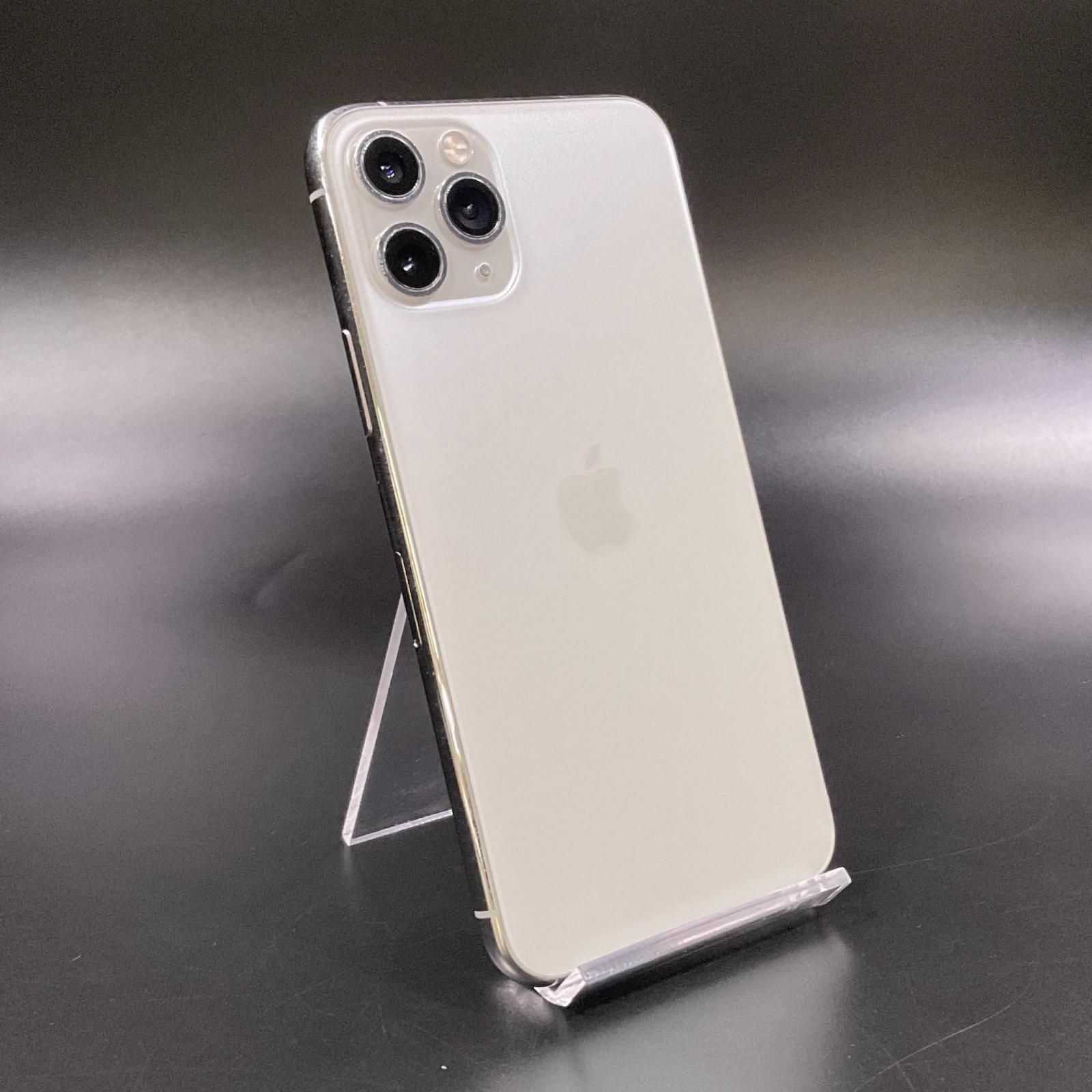 iPhone 11 Pro オンライン 256GB シルバー docomo 白ロム 72% 【難有