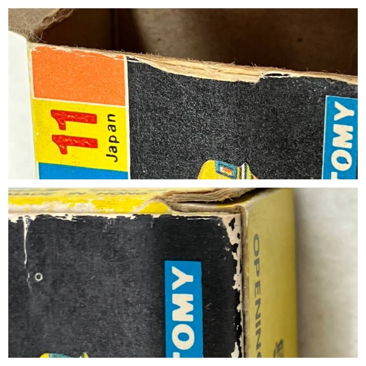 トミカ No.11 トヨタ スプリンタｰ 1200SL 黄 赤シｰト 1Bホイｰル 黒箱