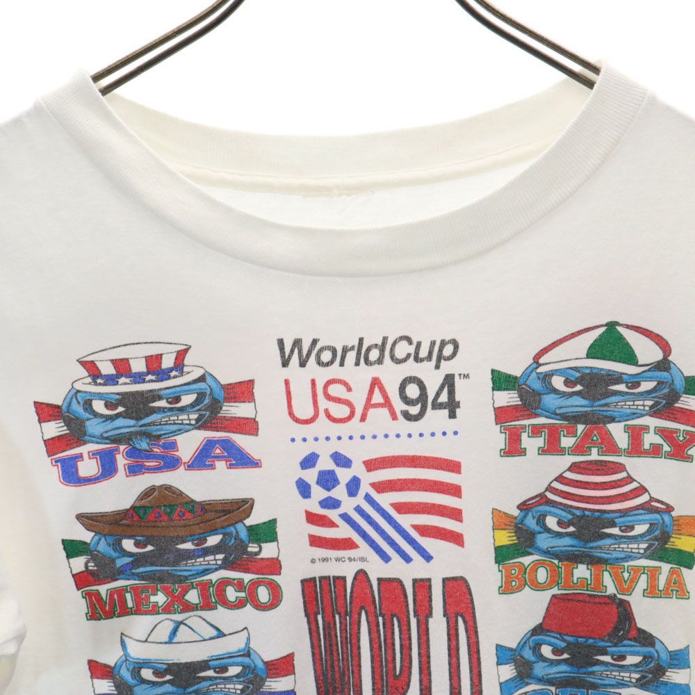 WORLD CUP 1994 90s オールド 半袖 Tシャツ ホワイト ワールドカップ