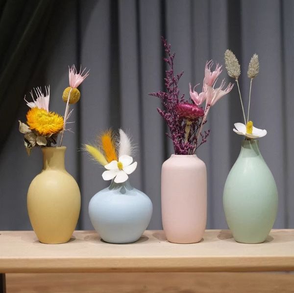 ヴィンテージクラフトフラワーアレンジメント花瓶装飾創造的な装飾品 ヴィンテージクラフトフラワーアレンジメント花瓶装飾創造的な装飾品$Q